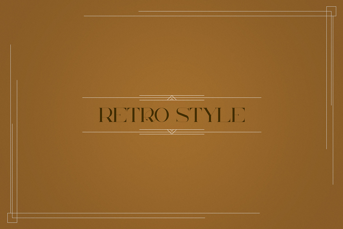 Art Deco Frames, Corners, Deviders, an Object Illustration by VP Fonts (Photo 4 of 10)