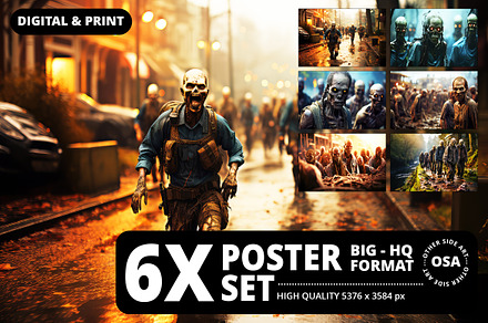 Zombie Apocalypse. Walking Death, a Person Illustration by Other Side Art