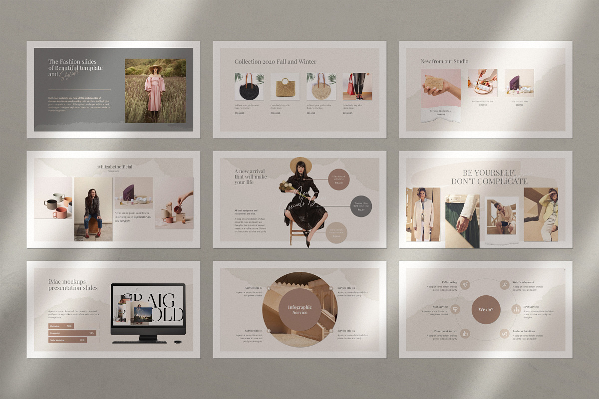 Elizabeth Powerpoint Template, a Presentation Template by TemplateZuu (Photo 9 of 16)