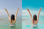 16 Blue Vacation Lightroom Presets, a Preset Add-On by RamsaGraphi (Thumbnail 7 of 10)