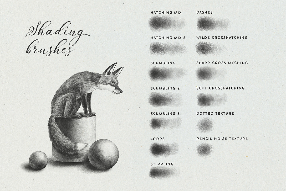 Pencil Brush Set for Procreate, a Brush Add-On by Pencil Twist (Photo 3 of 9)