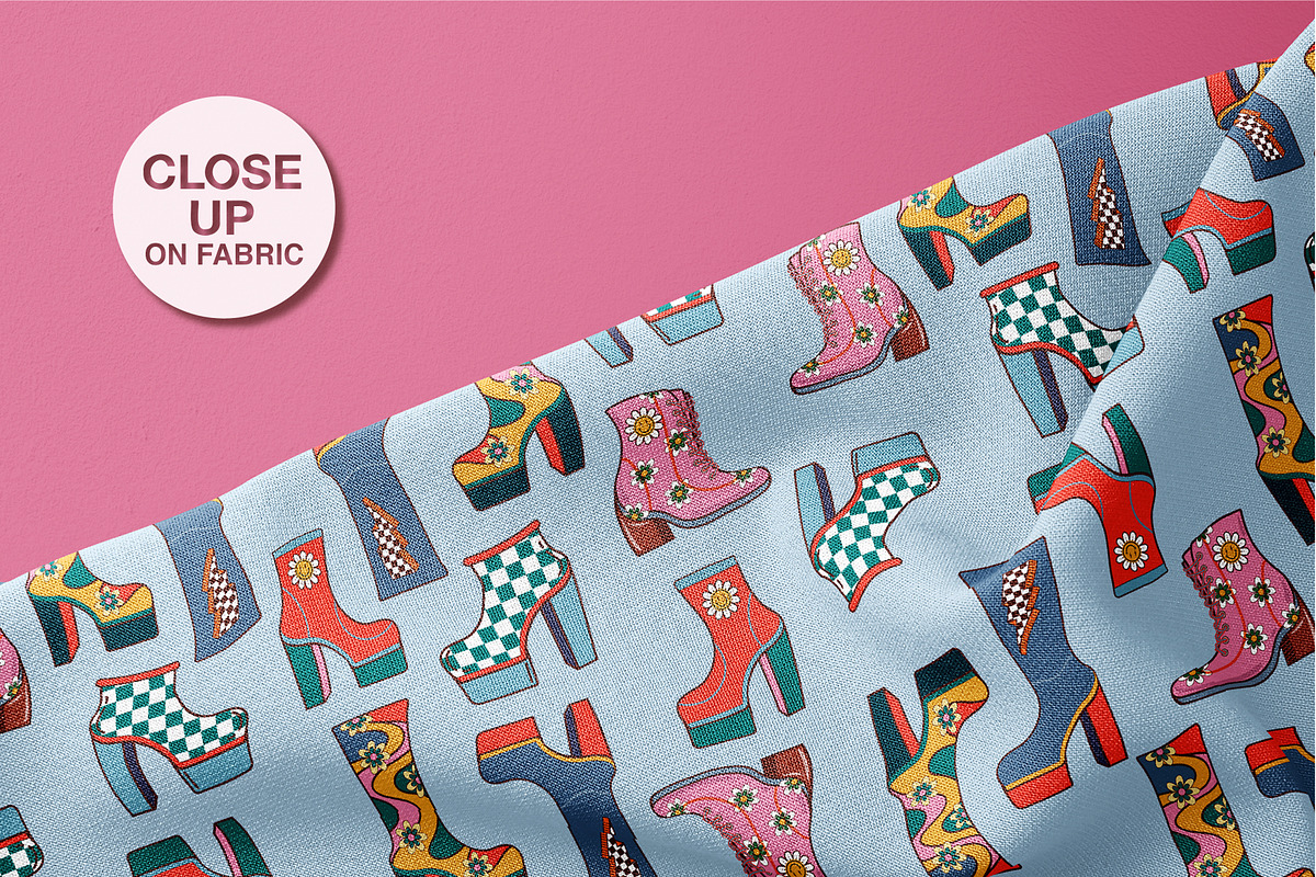 RETRO DISCO, a Pattern Graphic by MSNTY STUDIOX (Photo 11 of 26)