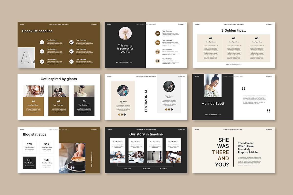 Slide Deck Presentation Template, a Templates & Theme by Slide_Genius1 (Photo 6 of 7)
