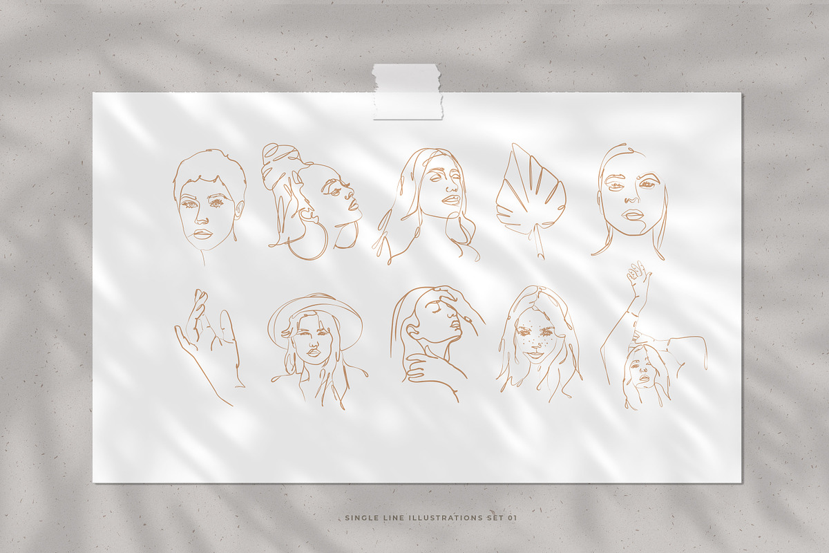 Geometric & Lineart Illustration Kit, a Graphic by AndrewPixel (Photo 4 of 11)