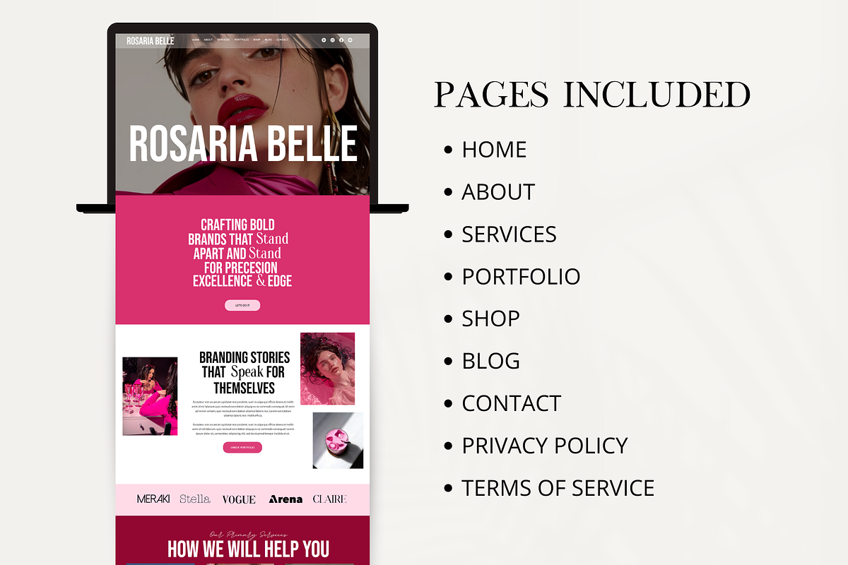Bold Wix Studio Website Template, a Wix Template by AdvertFox (Photo 5 of 10)