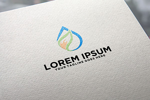 BioFuel minimalist line logo design, a Branding & Logo Template by REDVY CREATIVE