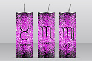 Zodiac Signs. Tumbler design., an Illustration by Kseniia_designer's shop (Thumbnail 4 of 4)