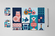 Matryoshka Folk art Illustration, a Decorative Illustration by OLLYSWEATSHIRT DSGN INC. (Thumbnail 2 of 3)