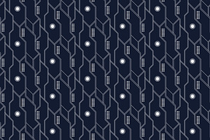 Technology Futuristic Line Pattern, a Pattern Graphic by Mightyfire