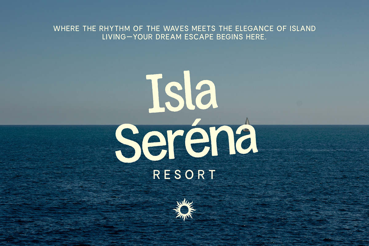 Sunquake - Shaky Display & Calm Font, a Sans Serif Font by Creacy Studio (Photo 5 of 11)