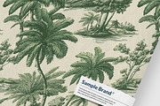 RETRO PALM TREES Seamless Pattern, a Pattern Graphic by AYAKA Studio Co. (Thumbnail 3 of 8)