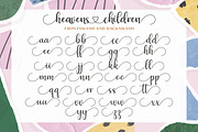Heavens Children Font duo, a Script Font by Zane Studio (Thumbnail 7 of 8)
