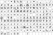 1589 Humane Bordeaux Set, a Serif Font by GLC Foundry (Thumbnail 2 of 3)