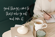Aberfoyle South Script, a Script Font by Beck McCormick (Thumbnail 4 of 11)