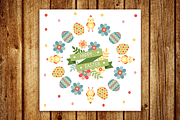 Happy easter elements and patterns, a Graphic by martynmarin (Thumbnail 4 of 5)
