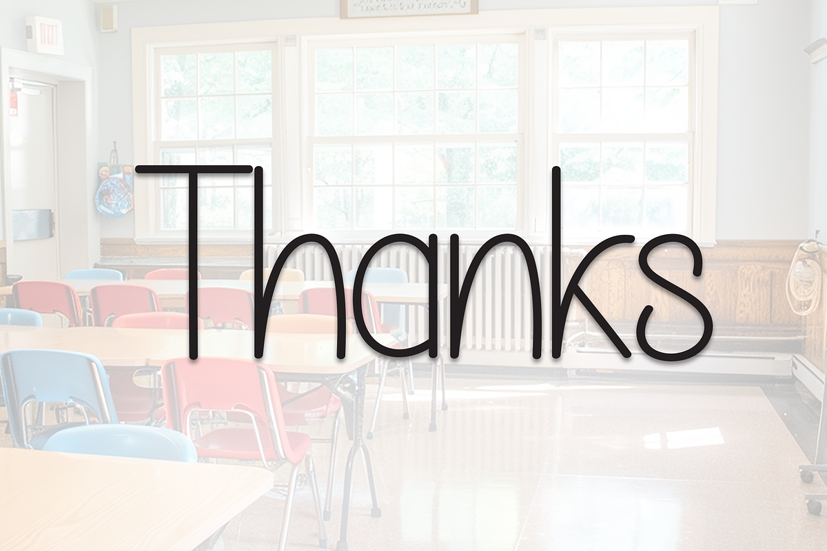 Simple School | Script Font, a Script Font by Scratchones (Photo 8 of 8)