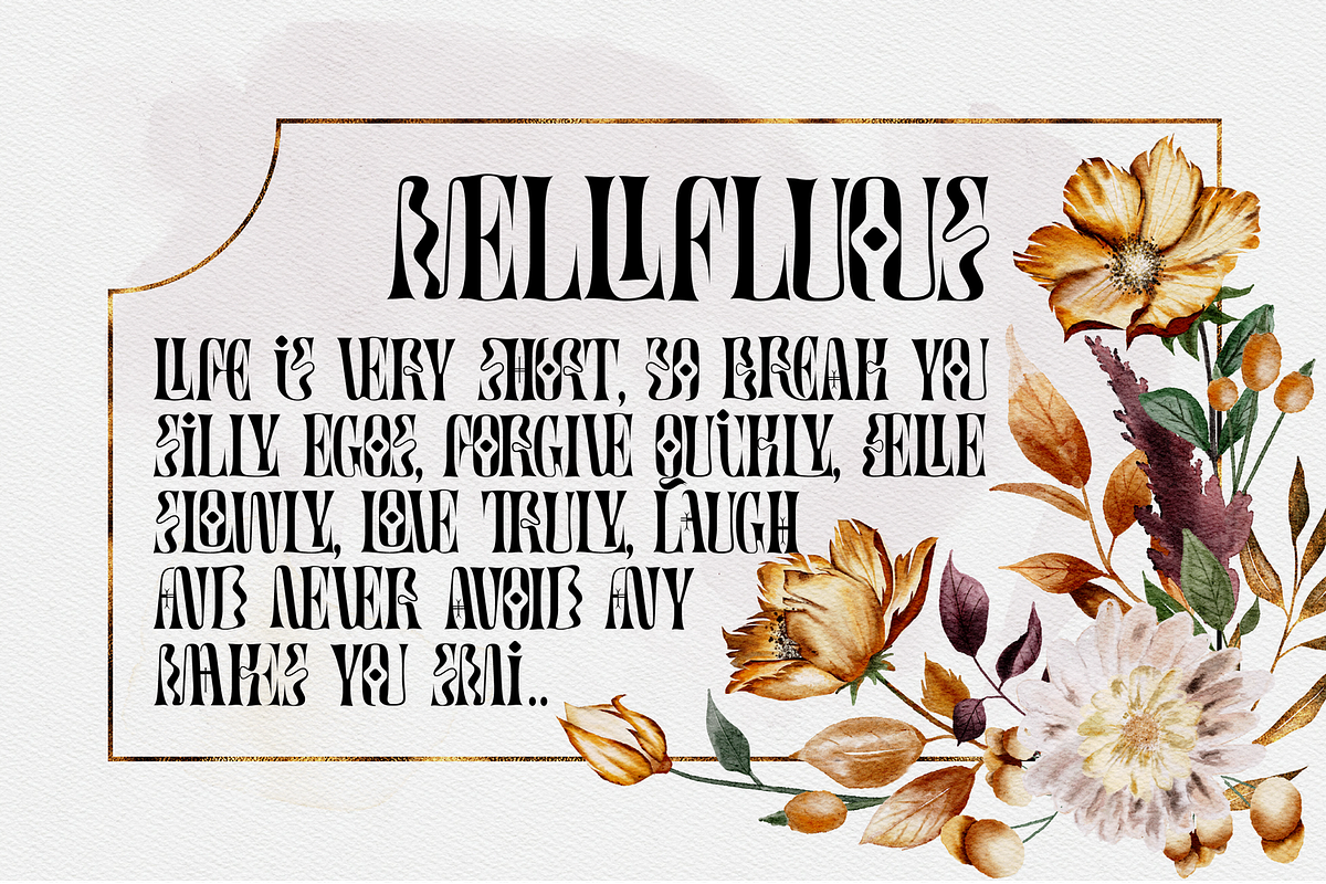 Artistic Condensed Font, a Serif Font by 177Studio (Photo 4 of 8)