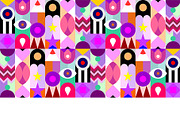 Abstract Geometric Vector Background, a Background Graphic by danjazzia (Thumbnail 3 of 3)