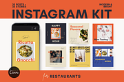 Restaurant Instagram Kit | Canva, a Social Media Template by Rose & Co. (Thumbnail 8 of 8)