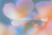 25 Noisy Textured Floral Backgrounds, a Background Graphic by lerinartstudio (Thumbnail 6 of 11)
