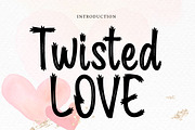 Twisted Love, a Handwritten Font by Wow Magic (Thumbnail 1 of 3)