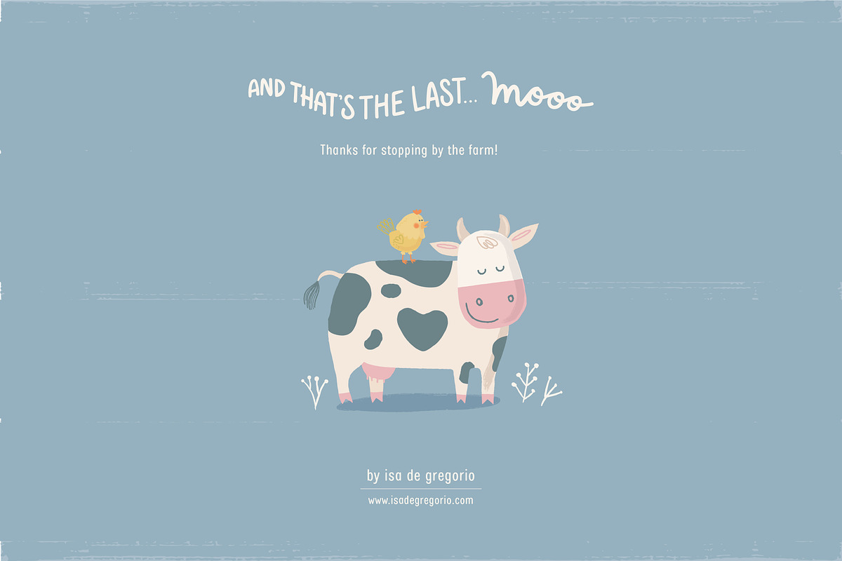 Farm&Friends. Kids Collection, an Animal Illustration by Isa De Gregorio (Photo 11 of 11)