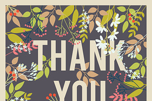 Thank You Card III