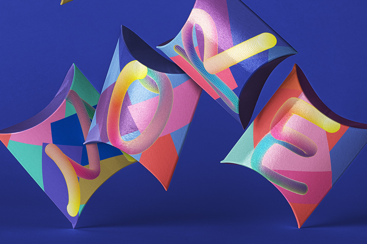 Rainbow Font, a Font by Handmadefont (Photo 8 of 9)
