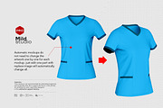 Medical T-Shirt Mockup v02, a Shirt Mockup by Mildstudio (Thumbnail 9 of 10)