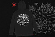 10 Bundle Dark Art Succulent Cactus, an Illustration by Morspective (Thumbnail 4 of 7)