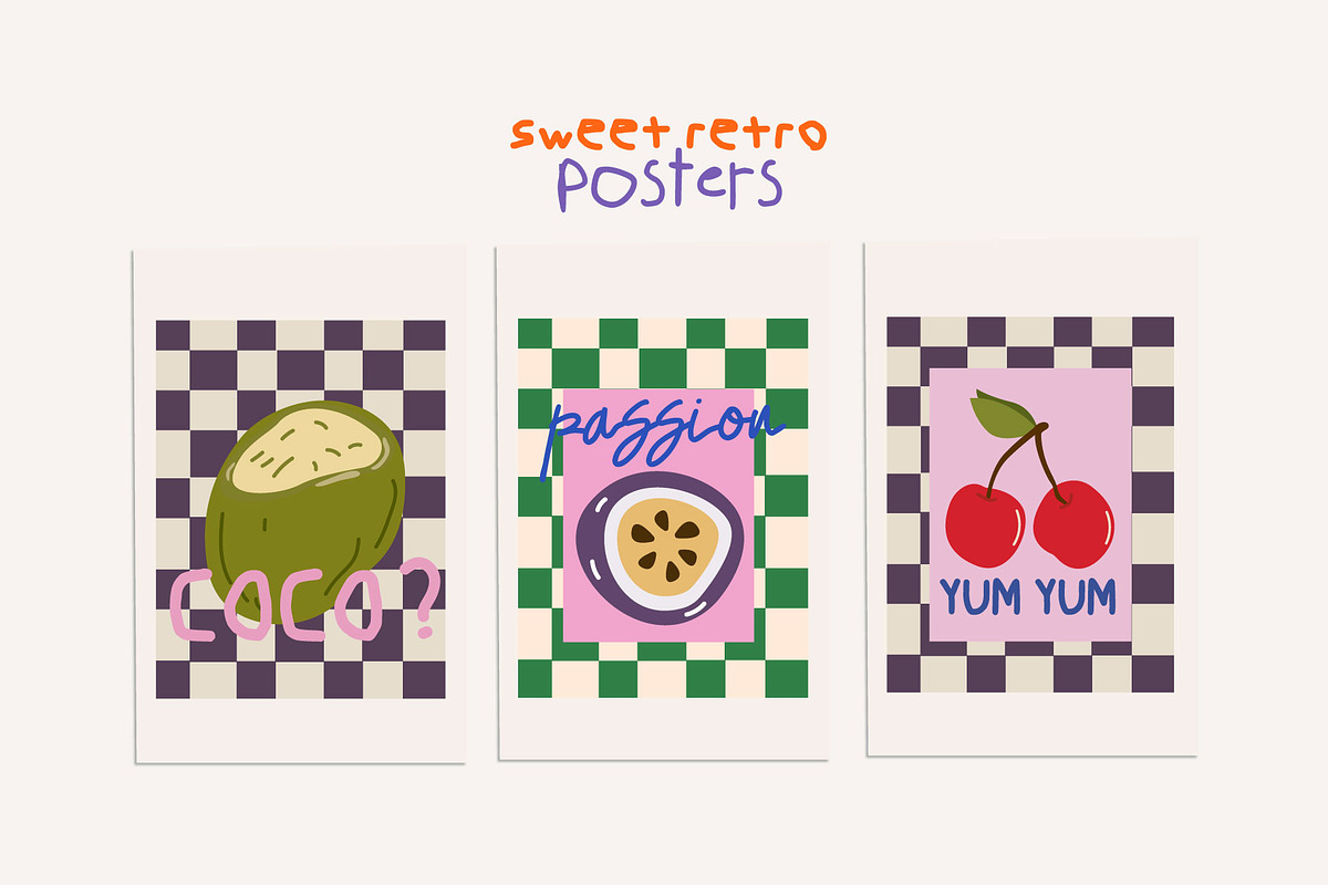 Summer Fruits Collection, a Food Illustration by Luamor (Photo 9 of 12)