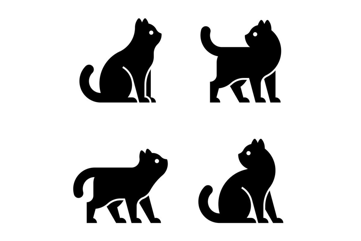 Cat Logo, a Graphic by NataliiaVolyk (Photo 3 of 6)