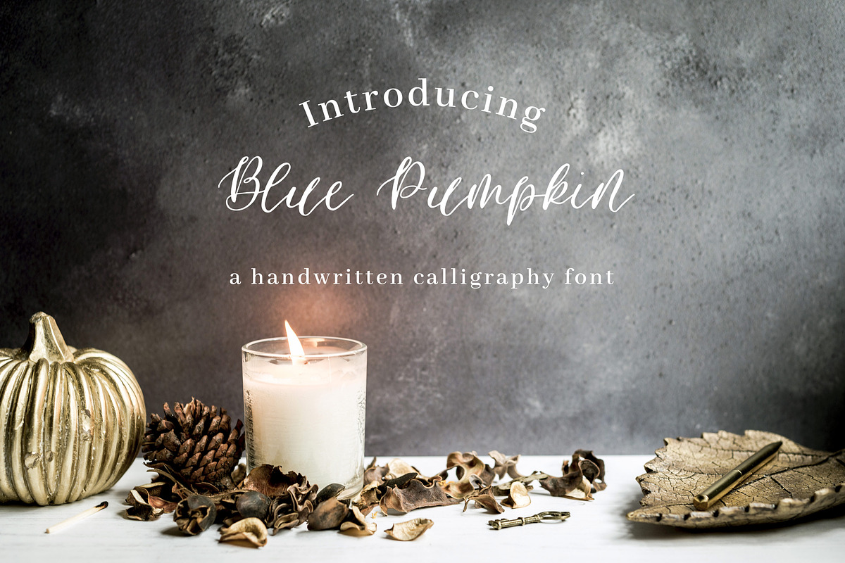 Blue Pumpkin Font