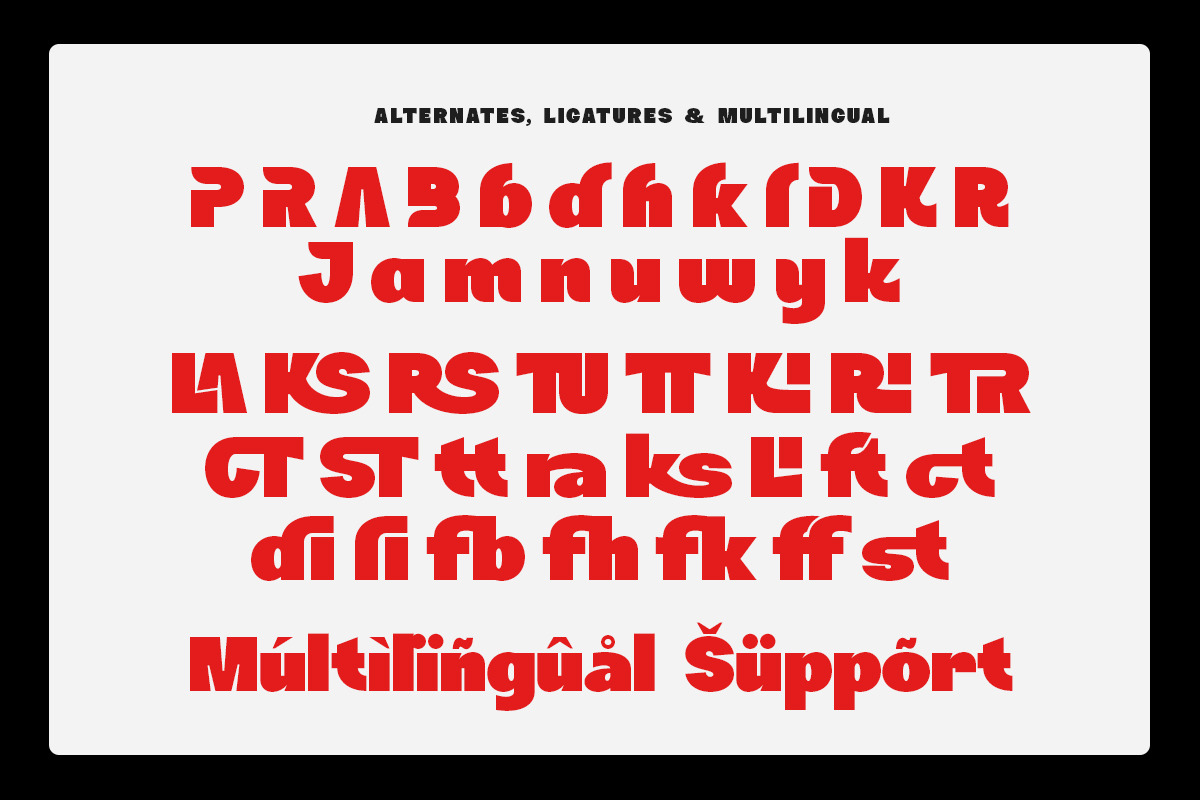 Kindly Track - Bold Typeface, a Sans Serif Font by Shakira Studio (Photo 10 of 10)
