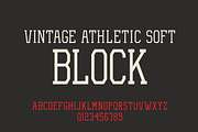 Vintage Athletic - Block Typeface, a Slab Serif Font by Millieangelo (Thumbnail 5 of 10)