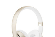 Golden headphones, an Object 3D Model by CGAxis (Thumbnail 3 of 10)