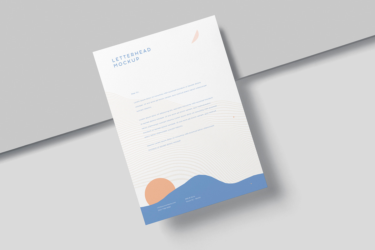 A4 Letter Head Mockups, a Print Template by GfxFoundry (Photo 4 of 7)