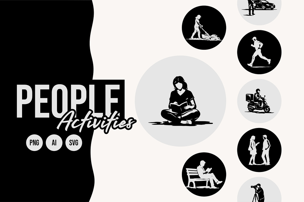 People Activities Illustrations, a Person Illustration by Rasgood (Photo 1 of 7)