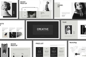 Creative Minimal Presentation, a Presentation Template by E-Type