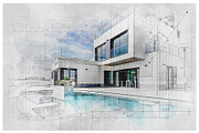 House Concept Sketch Art Effect, an Action Add-On by MRI STUDIO (Thumbnail 28 of 29)
