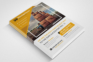 Moving House Business Flyer Template