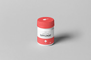 Supplement Jar & Box Mock-up 7, a Packaging Mockup by Yogurt86 (Thumbnail 6 of 12)