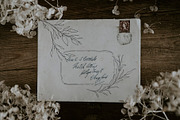 Romantic letter-collection wedding, a Decorative Illustration by Moonflora (Thumbnail 8 of 8)