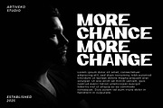 Trenty Display Logo Font, a Sans Serif Font by Artiveko (Thumbnail 7 of 8)