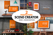 2 Perspectives Scene Creator, a Product Mockup by All Design Store (Thumbnail 2 of 7)