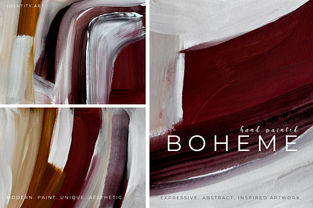 Modern Burgundy abstract texture art, a Texture Illustration by identity.ART