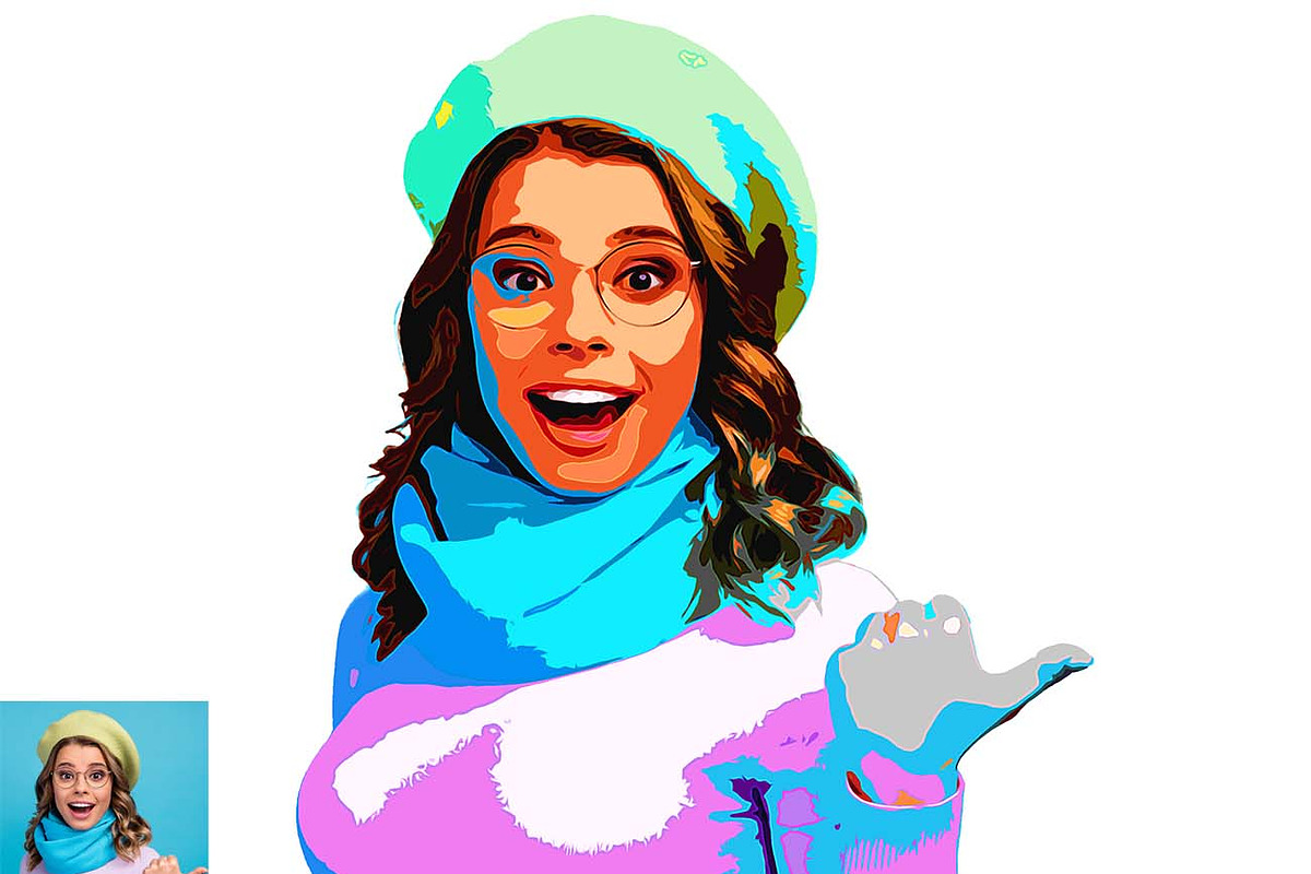 Pop Cartoon Studio FX Photoshop, an Action Add-On by Studio Retouch (Photo 14 of 14)