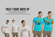 Polo Shirt Mock-Up, a Shirt Mockup by Mock-up Store (Thumbnail 1 of 7)
