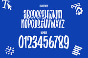 KayoBlast - Playful Display Font, a Sans Serif Font by Get Studio (Thumbnail 9 of 10)