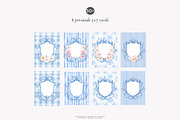 royal bloom watercolor floral set, a Decorative Illustration by Patishop Art (Thumbnail 7 of 10)